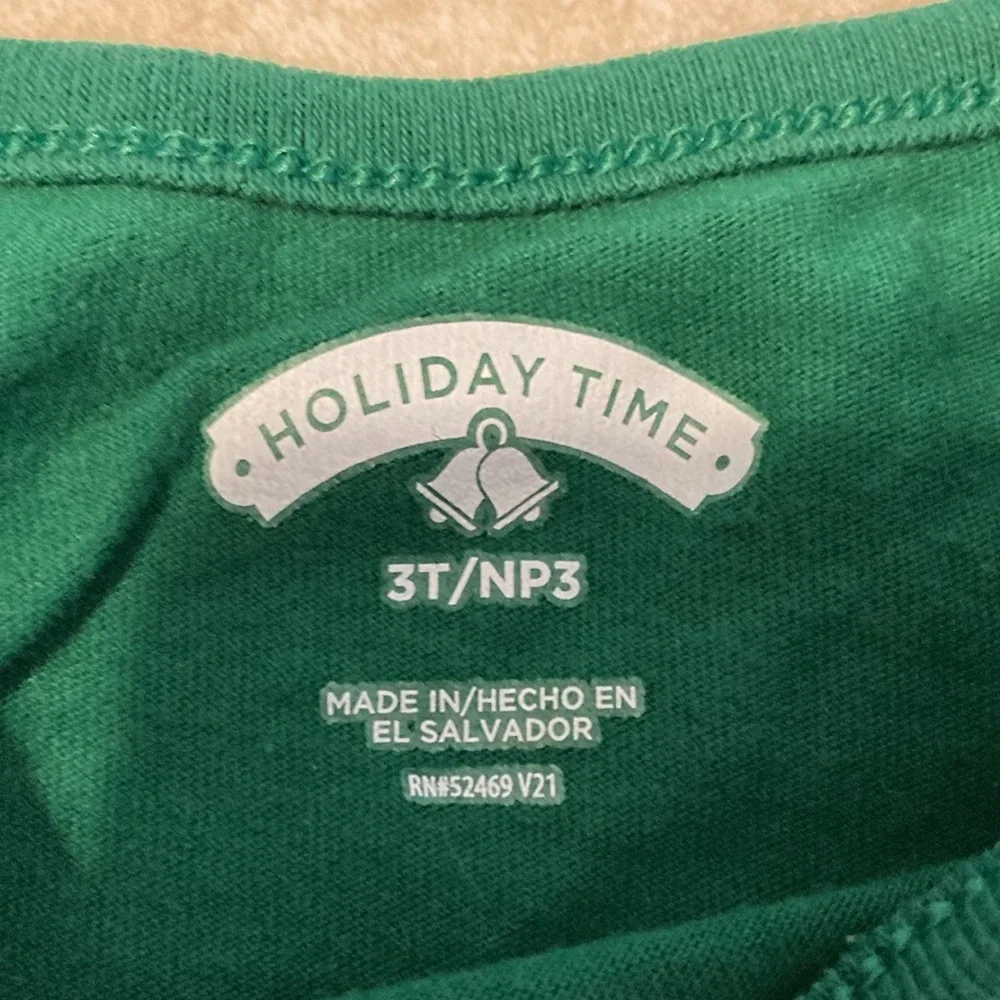 3T long sleeve Christmas shirt